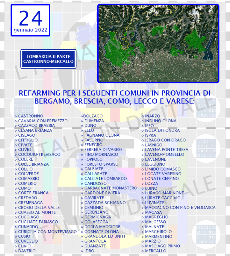 COMUNI 24 gennaio LOMBARDIA 2