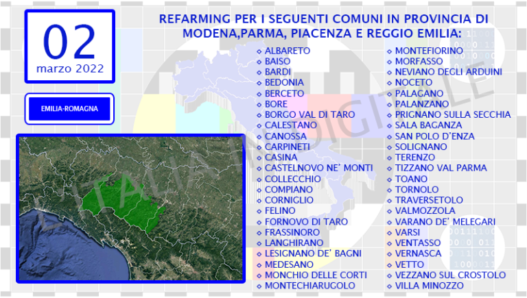 COMUNI 02 marzo emilia