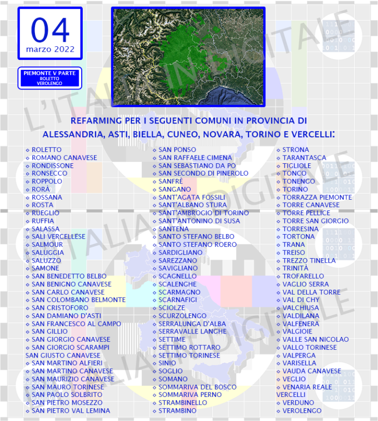 COMUNI 04 marzo piemonte 5
