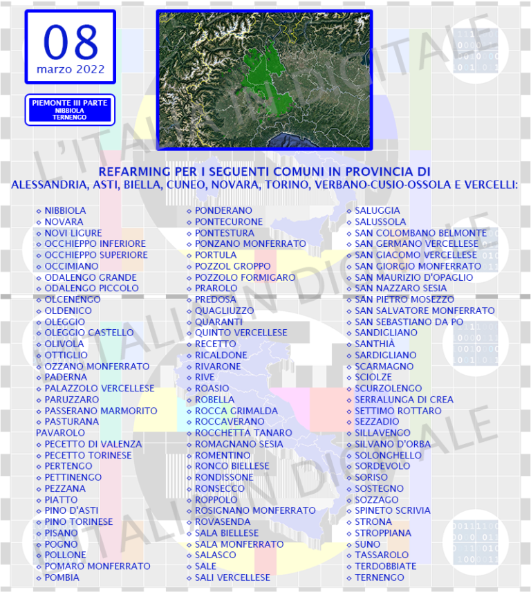 COMUNI 08 marzo piemonte 3