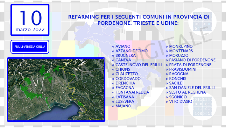 COMUNI 10 marzo friuli
