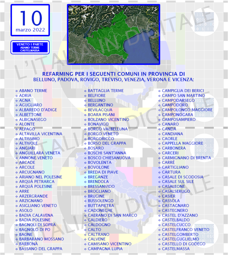 COMUNI 10 marzo veneto 1