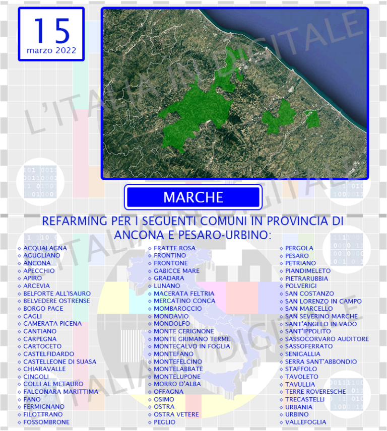 COMUNI 15 marzo marche