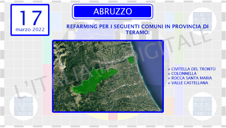 COMUNI 17 marzo abruzzo