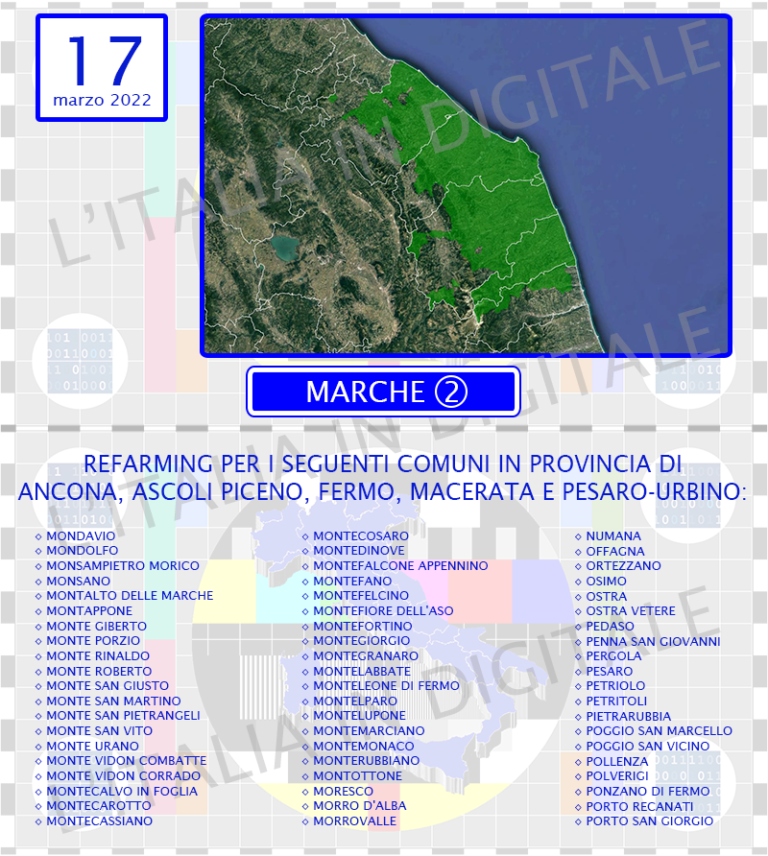 COMUNI 17 marzo marche 2