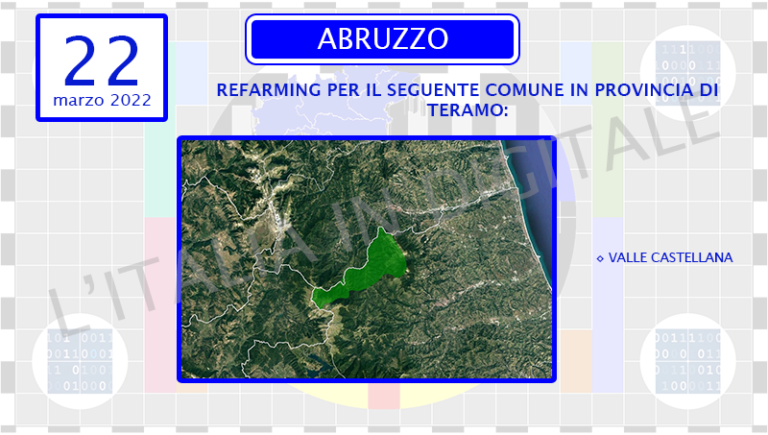 COMUNI 22 marzo abruzzo