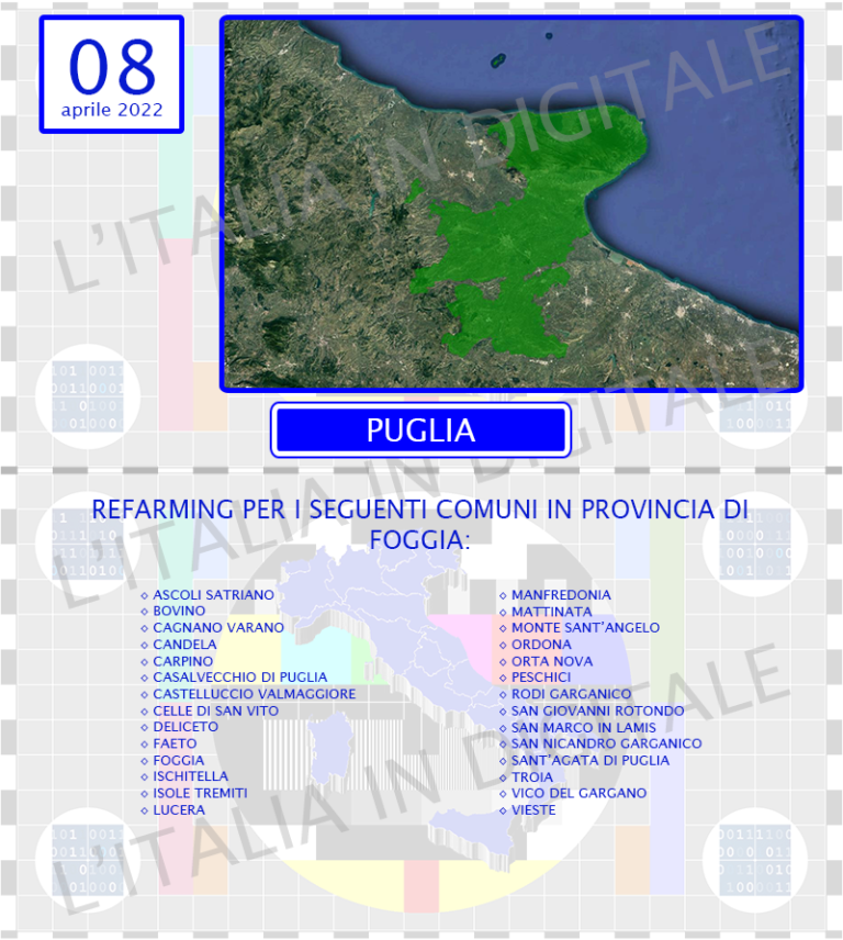 COMUNI 08 aprile puglia