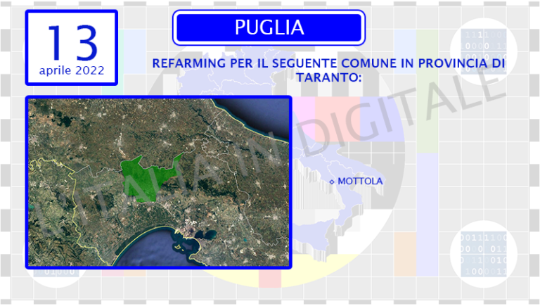 COMUNI 13 aprile puglia