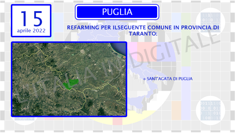 COMUNI 15 aprile puglia