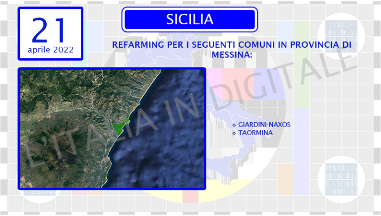 COMUNI 21 aprile sicilia