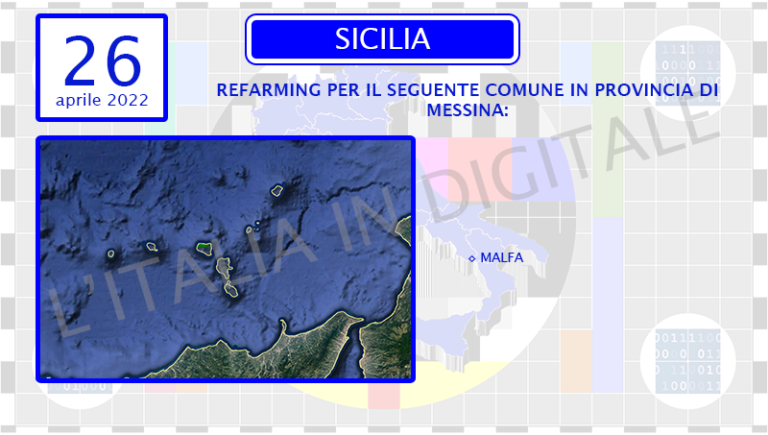 COMUNI 26 aprile sicilia