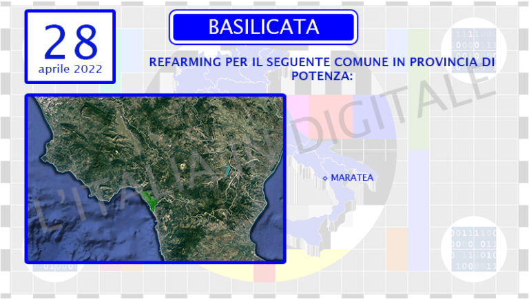 COMUNI 28 aprile basilicata