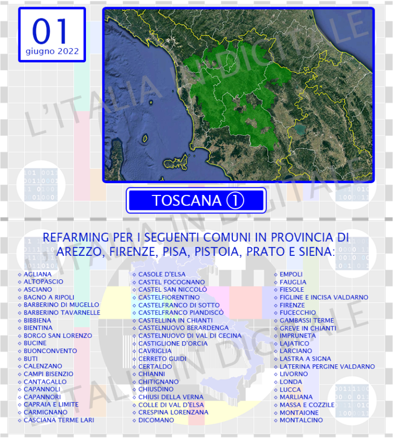 COMUNI 1 giugno toscana 1