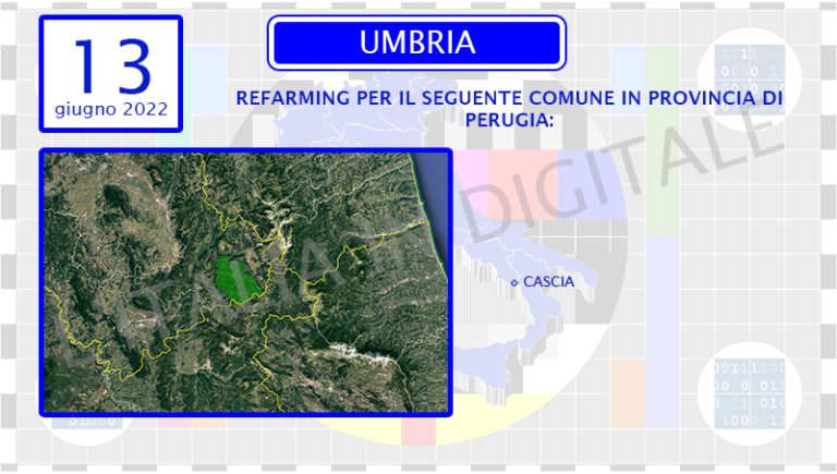 COMUNI 13 giugno umbria
