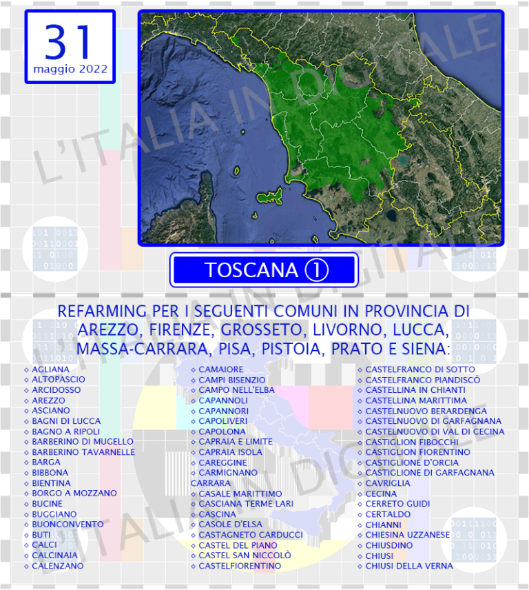 COMUNI 31 maggio toscana 1