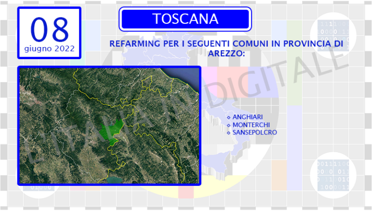 COMUNI 8 giugno toscana
