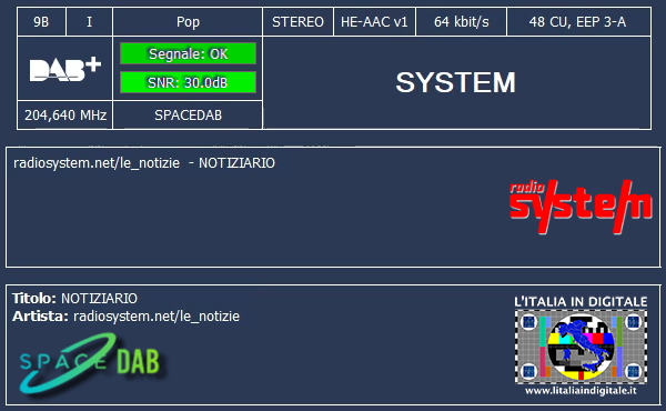 16 - SYSTEM - Mux SPACEDAB (LAZIO) 9B - 2024.09.02