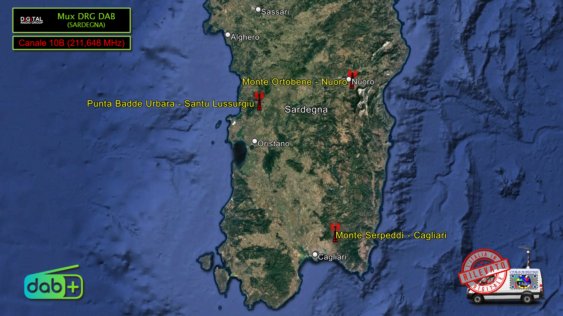 DRG DAB 10B - Cartina