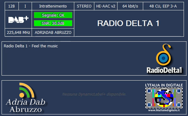 12-RADIO DELTA 1