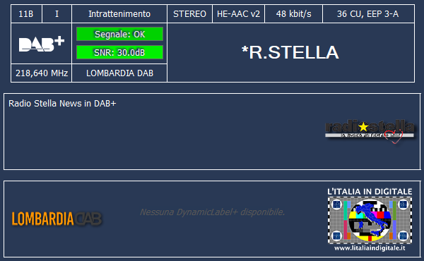 06 - R.STELLA - Mux LOMBARDIA DAB 11B - 2025.05.03