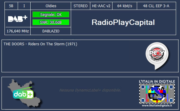 12 - RadioPlayCapital - Mux DAB LAZIO 5B