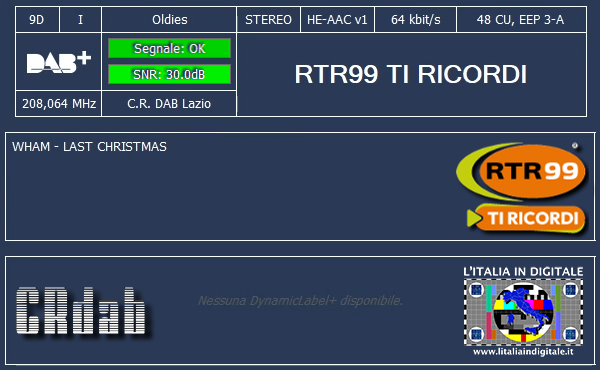 12 - RTR99 TI RICORDI (CR DAB LAZIO) 2025.12.13