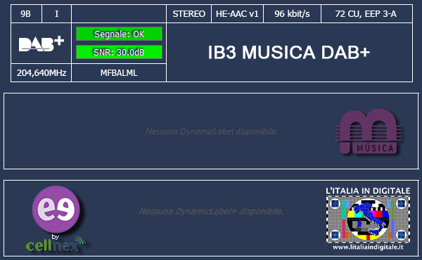 1-IB3 MUSICA DAB+