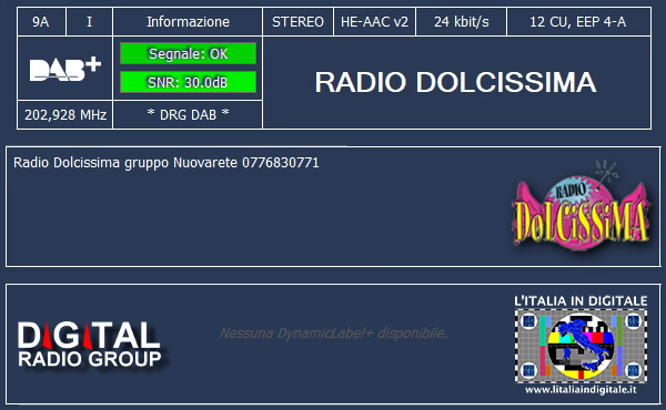 22 - RADIO DOLCISSIMA
