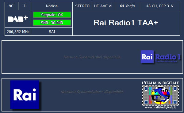 9-Rai Radio1 TAA+