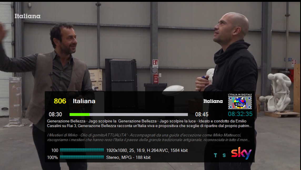 SKY - 806 A Italiana